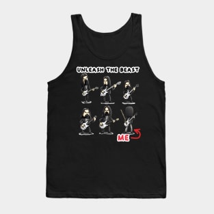 Rock 'n' Roll Showdown: Unleash the Beast Tank Top